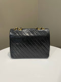 Chanel Vintage Cc Flap Black Black Lambskin