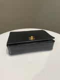 Chanel Vintage Cc Flap Black Black Lambskin