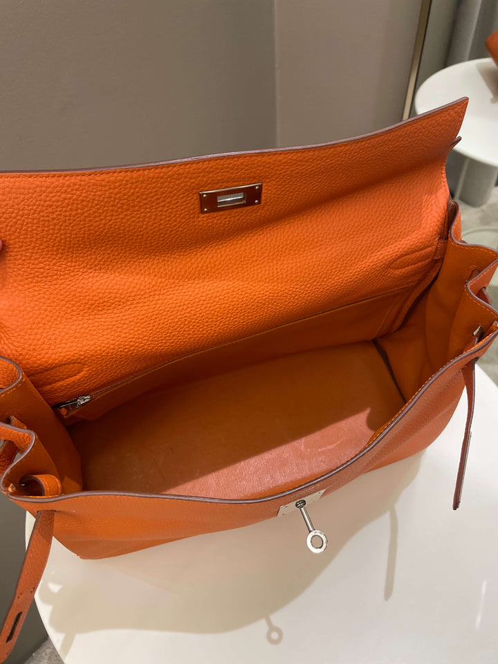 Hermes Kelly Retourne 35 Orange Togo