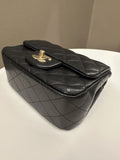 Chanel Classic Quilted Mini Square Black Caviar