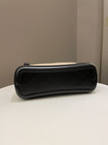 Chanel Quilted Gabrielle Hobo Beige / Black Aged Calfskin
