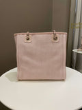 Chanel Deauville PST Beige Jacquard