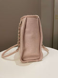 Chanel Deauville PST Beige Jacquard