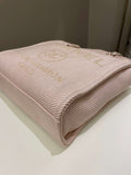 Chanel Deauville PST Beige Jacquard