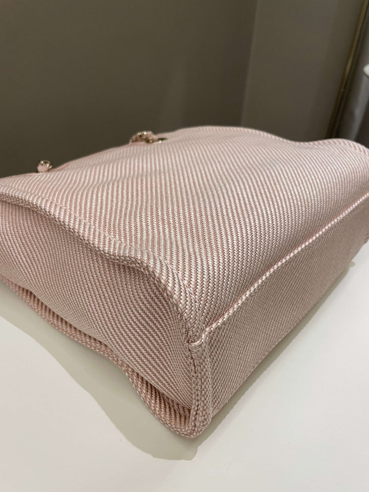 Chanel Deauville PST Beige Jacquard