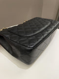 Chanel Classic Quilted Jumbo Single Flap Black Caviar