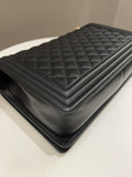 Chanel Quilted New Medium Boy Black Caviar