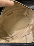 Chanel Quilted Leather Wild Stitch Shoulder Tote Dark Navy