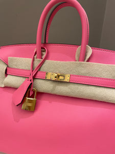 Hermes Birkin 25 Rose Azalee