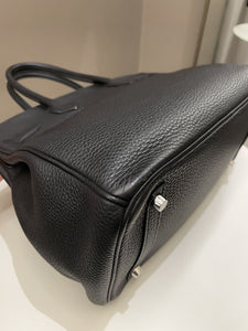 Hermes Birkin 30 Black Togo