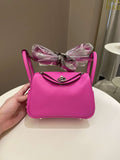 Hermes Mini Lindy Magnolia Swift