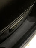 Chanel Quilted Boy Old Medium Black Caviar