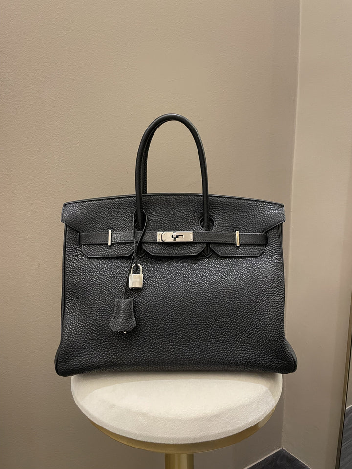 Hermes Birkin 35 Black Togo