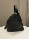 Hermes So Black Picotin Lock 18 Black Clemence