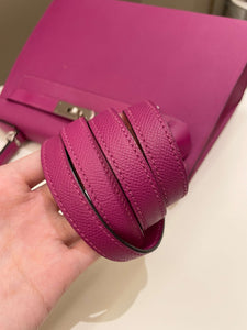 Hermes Kelly Sellier 28 Rose Pourpre Epsom