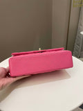 Chanel Classic Quilted Medium Double Flap Bubblegum Pink Caviar