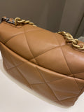 Chanel 19 Flap Bag Caramel Lambskin