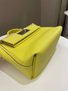 Hermes 24/24 Mini Lime Evercolor