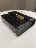 Hermes Verrou Mini Black Alligator