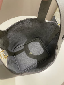 Hermes Picotin Lock 18 Gris Meyer Clemence