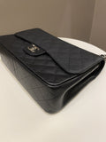 Chanel Classic Quilted Jumbo Double Flap Black Caviar