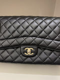 Chanel Mademoiselle Single Flap Black Lambskin