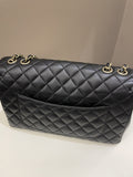 Chanel Mademoiselle Single Flap Black Lambskin