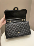 Chanel Mademoiselle Single Flap Black Lambskin