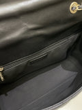 Chanel Mademoiselle Single Flap Black Lambskin