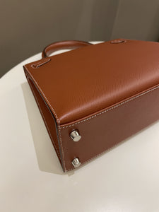 Hermes Kelly Sellier 25 Sienne Epsom