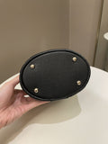 Chanel CC Quilted Vanity Top Handle Bag Black Caviar