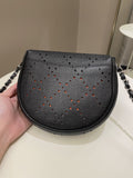 Chanel Perforated Curve Bag Black Caviar