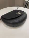 Chanel Perforated Curve Bag Black Caviar