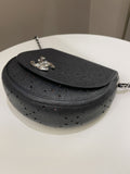 Chanel Perforated Curve Bag Black Caviar