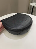 Chanel Perforated Curve Bag Black Caviar