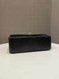 Chanel Vintage Quilted Diana Flap Bag Black Lambskin