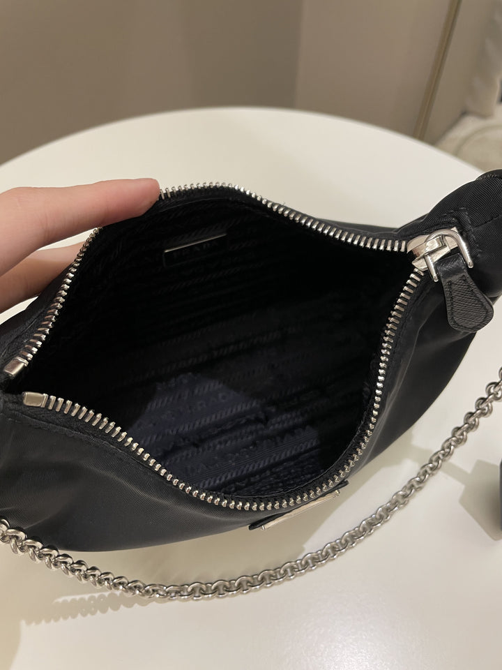 Prada Re-Edition 2005 Re-Nylon Bag Black