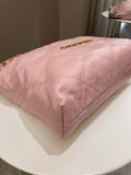 Chanel 22 Medium Nude Pink Calfskin