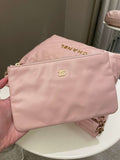 Chanel 22 Medium Nude Pink Calfskin