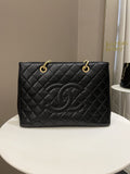 Chanel Classic Quilted GST Black Caviar