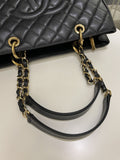 Chanel Classic Quilted GST Black Caviar