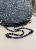 Chanel Camellia Mademoiselle Bag Blue Denim