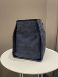 Chanel Deauville Shopper Tote Navy