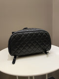 Chanel Quilted Urban Spirit Backpack Black Calfskin
