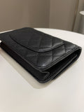 Chanel Classic Quilted Wallet on Chain Black Caviar