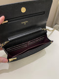 Chanel Classic Quilted Wallet on Chain Black Caviar
