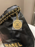 Chanel 22 Mini Black Calfskin