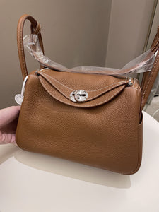 Hermes Lindy 26 Gold Clemence