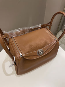 Hermes Lindy 26 Gold Clemence