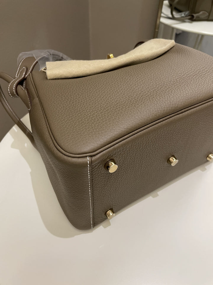 Hermes Lindy 26 Etoupe Clemence